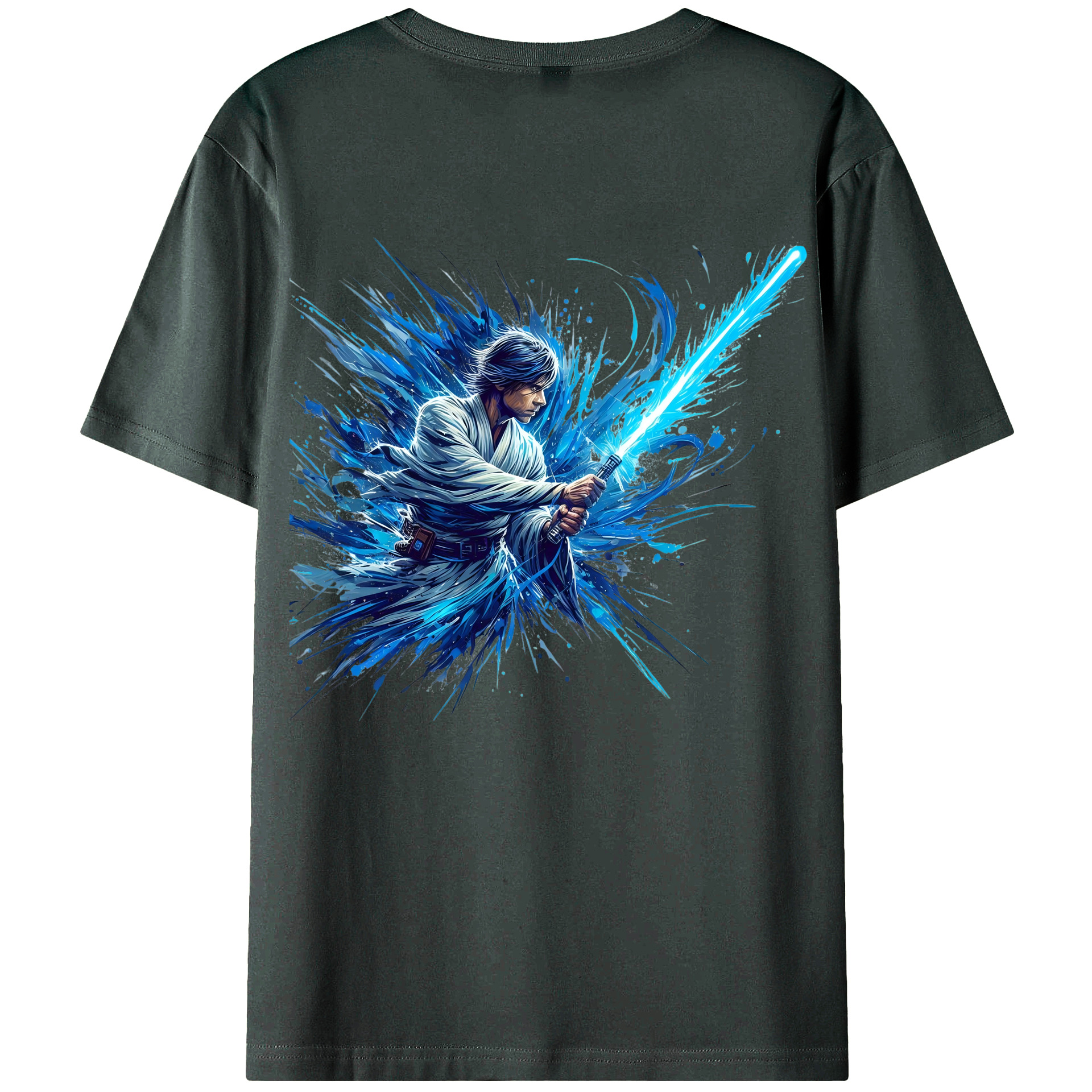 （画像用） スター・ウォーズ Star Wars 綿100％ メンズ半袖Tシャツ（バックプリント） 通気性